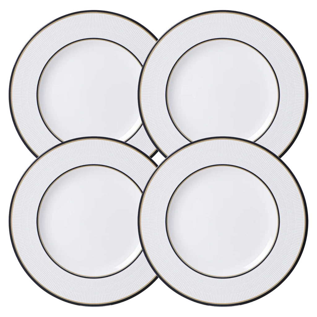 Kit 4 Pratos Fundos em Porcelana Sienna Morallo™