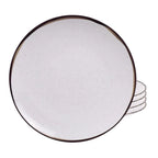 Kit 4 Pratos de Sobremesa em Porcelana Canyon Morallo Canyon™
