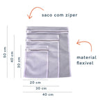 Kit 3 Sacos para Máquina de Lavar Morallo Home™