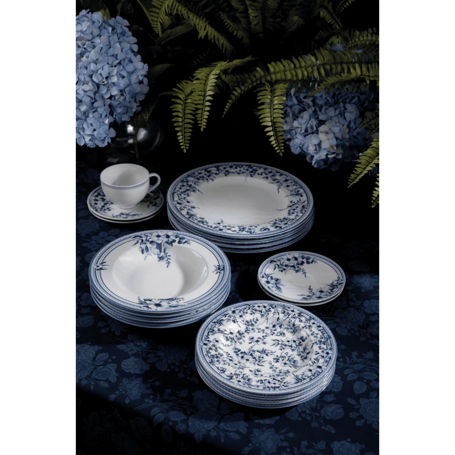4 Pratos em Porcelana Azzura Morallo™