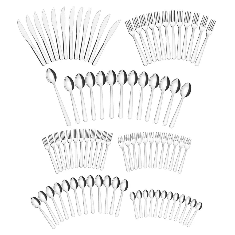 Faqueiro Malibu 85 Peças em Aço Inox Morallo™