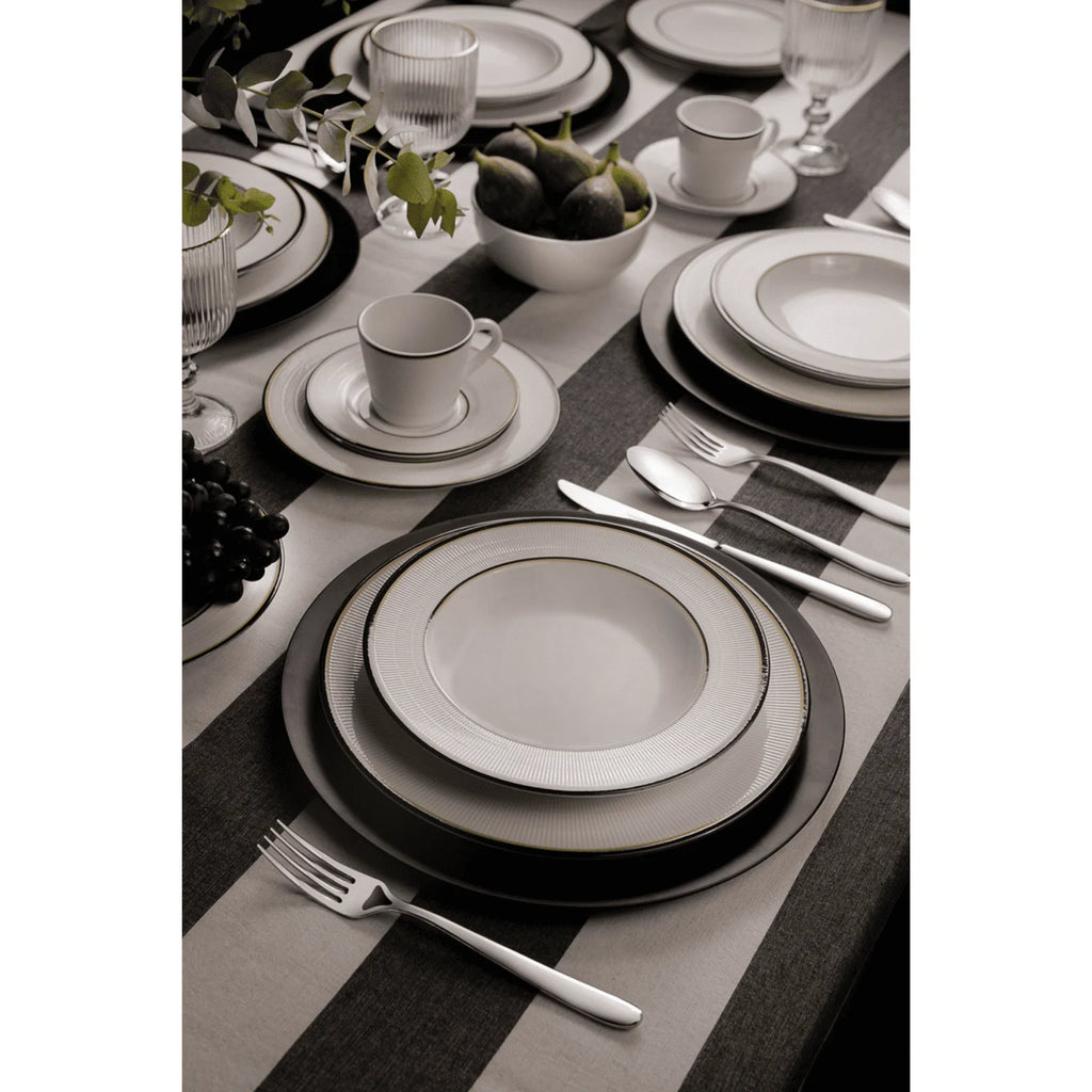Kit 4 Pratos Fundos em Porcelana Sienna Morallo™