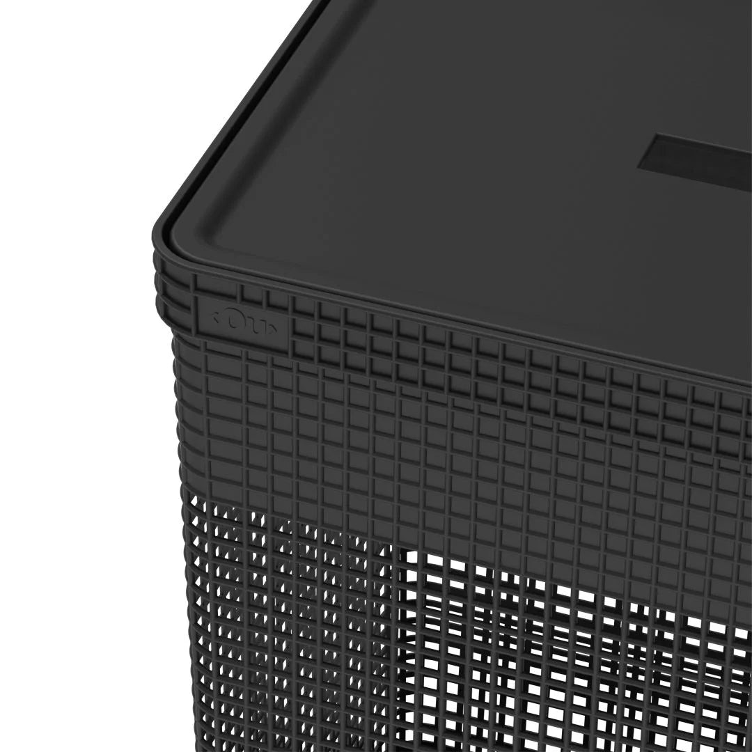 Cesto de Roupas Grid 49L com Tampa Morallo Home™