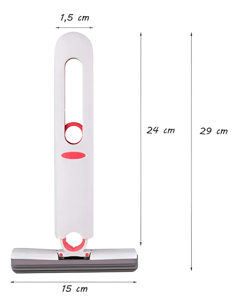 Mini Rodo Mop Portátil com Sistema Retrátil™