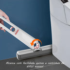 Mini Rodo Mop Portátil com Sistema Retrátil™