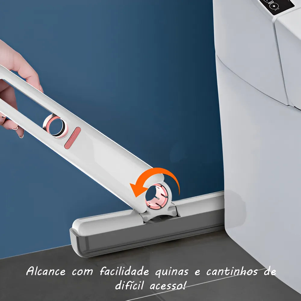 Mini Rodo Mop Portátil com Sistema Retrátil™