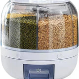 Dispenser Giratório para Grãos e Cereais com 6 Divisões Morallo Essenza