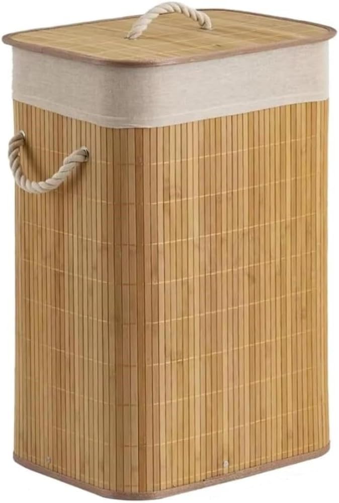 Cesto de Roupas Retangular em Bambu Morallo Cloison