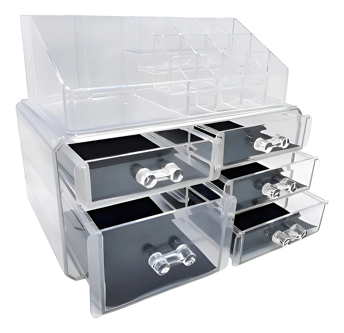 Organizador de Maquiagens em Acrílico com 5 Gavetas Morallo Lume