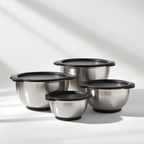 Tigela Multifuncional em Aço Inox com Tampa Raladora Morallo Nobile™
