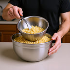 Tigelas em Aço Inox Morallo Essenza™