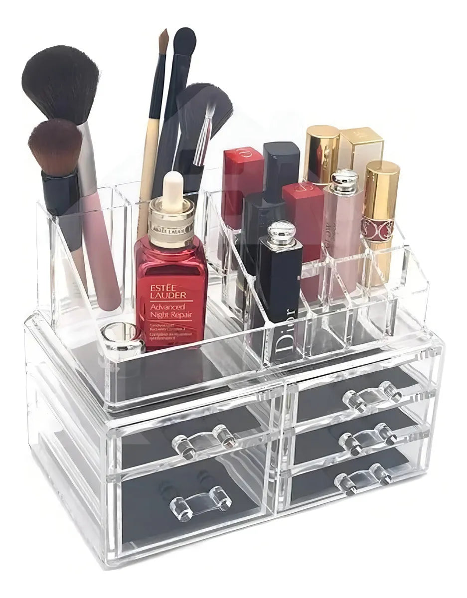 Organizador de Maquiagens em Acrílico com 5 Gavetas Morallo Lume