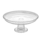 Prato com Pé Wolff Pearl de Cristal Morallo Home™